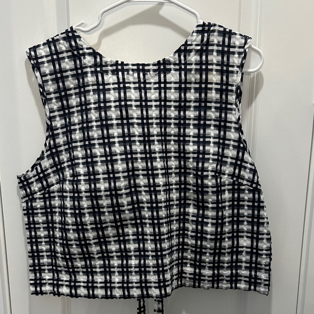 Maeve by Anthropologie Plaid Sleeveless Women's Top